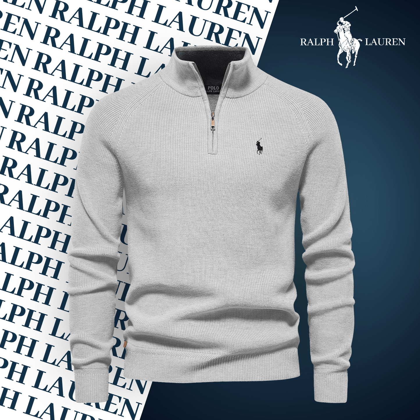 Pull Col Zippé  R&L (BlackFriday)